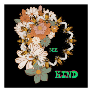 Bee Kind Perfect Poster