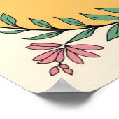 Bee Kind Positieve Affirmatie Inspirerend Poster (Hoek)