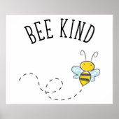 Bee Kind Poster (Voorkant)