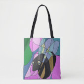 Bee Kind (schouder): Draagtas (Voorkant)