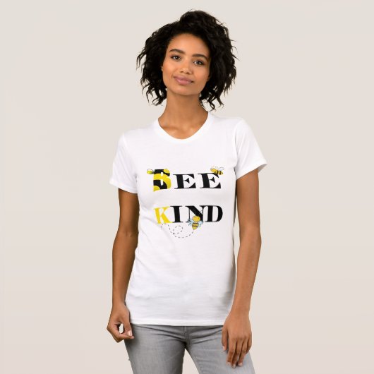 Bee Kind T-Shirt (Voorkant volledig)