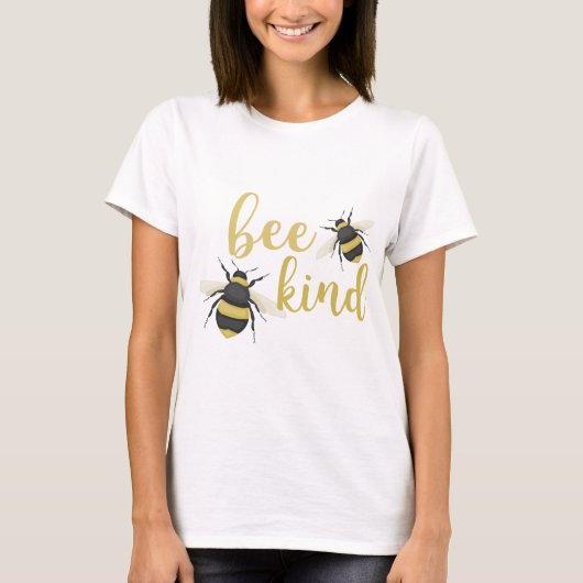 Bee Kind T-shirt (Voorkant)