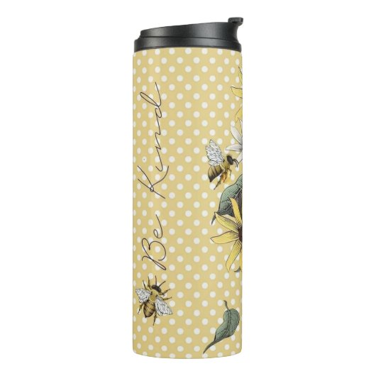 Bee Kind Thermosbeker (Gedraaid links)