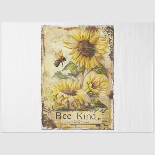Bee Kind Tissuepapier (Voorkant)