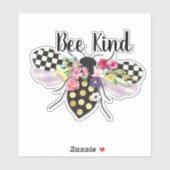 Bee Kind Vinyl Sticker (Vel)
