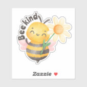 Bee Kind Waterdicht Sticker (Vel)