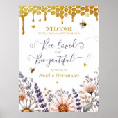 Bee-liefde en Bee-lijk Bruidsfeest Poster (Voorkant)