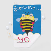 Bee-Lieve in U Golfhanddoek (Insitu)