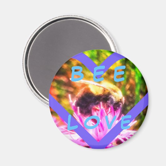BEE LOVE MED MAGNET (Recto/Verso)
