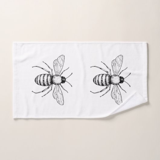 Bee Lover (Serviette à main)