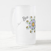 Bee Magical Frosted Mug 16oz (Devant gauche)