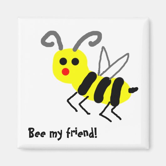 Bee Magnet Magneet (Voorkant)