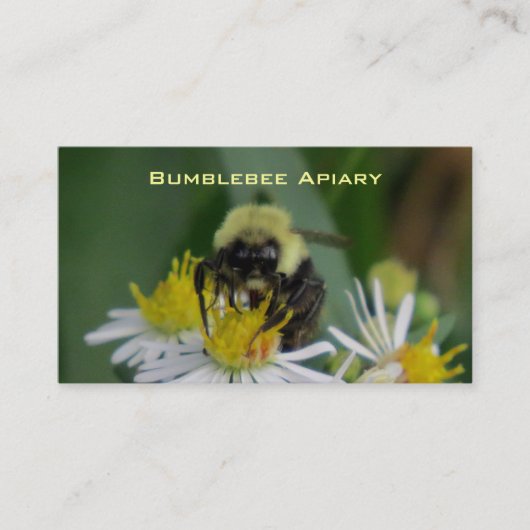 Bee me Apiary Visitekaartje (Voorkant)
