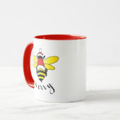 Bee Merry Holiday Cup Mok (Voorkant links)