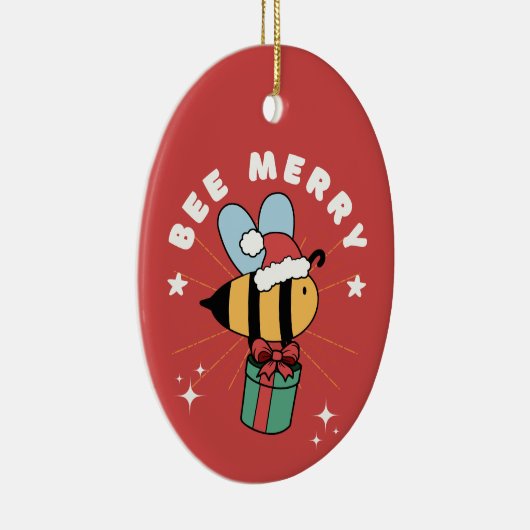 BEE MERRY KERSTBOOM ORNAMENT (Rechts)