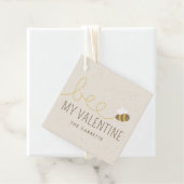 Bee Mijn Valentijn Kind Holiday Gift Label - Beige (In situ)