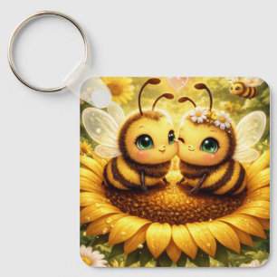 BEE Mijne Zonnebloem Sleutelhanger