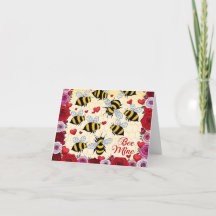 Bee Mine Floral Love Lijst