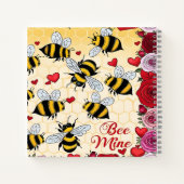 Bee Mine Floral Love Lijst Notitieboek (Achterkant)