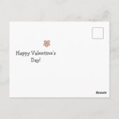 Bee Mine - Schattigee Happy Valentijnsdag Briefkaart (Achterkant)