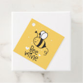 Bee Mine Valentijnsdag Gift Label (In situ)