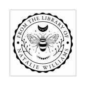 Bee Moon Floral uit de bibliotheek van Rubberstempel (Afrduk)