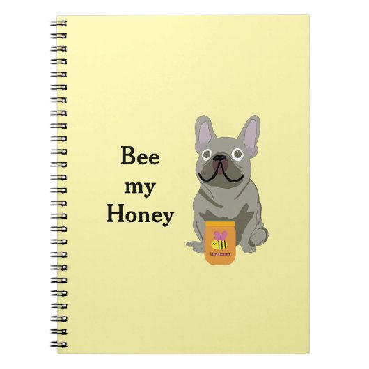 Bee my honey notitieboek (Voorkant)