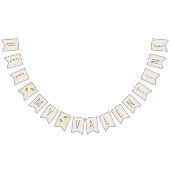 Bee My Valentine Bunting drapeaux - Beige (Tout)