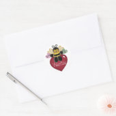 Bee My Valentine Honey Bee Stickers (Enveloppe)
