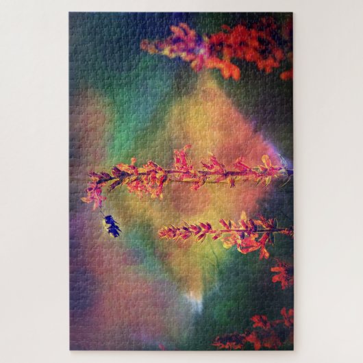 Bee N Wildbloemen Diamond Earth Tones Legpuzzel (Verticaal)