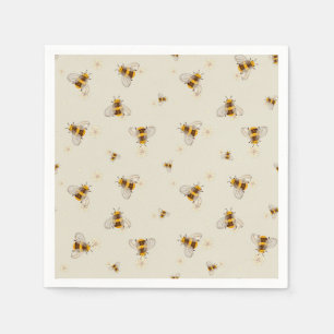 Bee Napkins Servet
