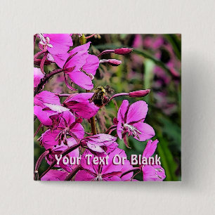 Bee Nice Vierkante Button 5,1 Cm