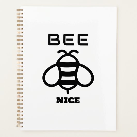 Bee Nice with Minimal Design (Devant)