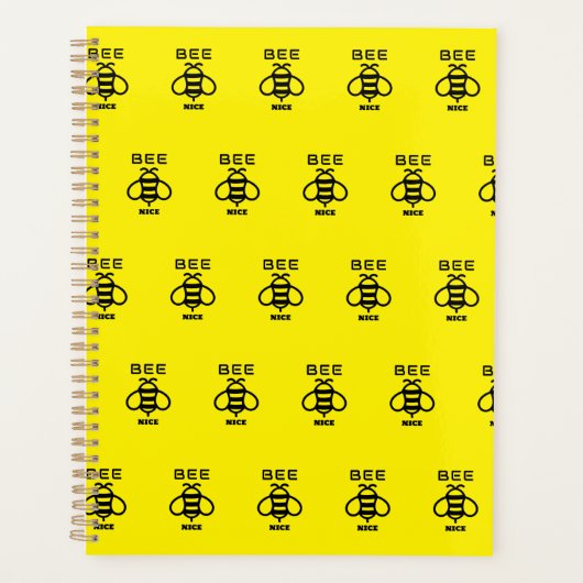 Bee Nice with Minimal Design Planner (Voorkant)