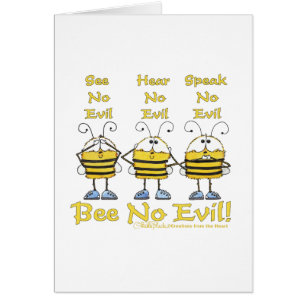 "Bee No Evil" bijen
