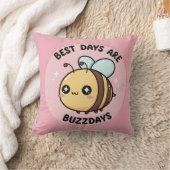 Bee Nursery Pillow – Cute Bumblebee Decor Kussen (Deken)