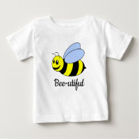 "Bee-oerwoud"-Baby T-shirt voor bijen