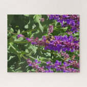 Bee on Flowers 252 Piece Puzzle (Horizontal)
