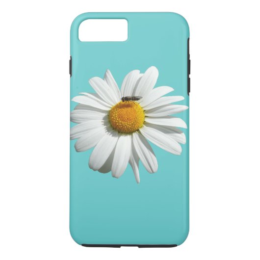 Bee op Daisy Alaskan Summer Natuur Foto Case-Mate iPhone Case (Achterkant)