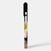 Bee op roze gele rozenbloemen Case-Mate iPhone case (Achterkant / Links)
