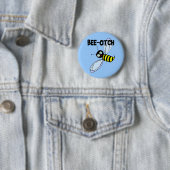 Bee-Otch Button (In situ)