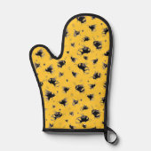 Bee Oven Mitt - Cute Bee Kitchen Glove pour la cui (Recto)