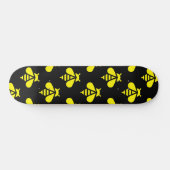 Bee Patroon Skateboard (Horizontaal)