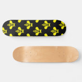Bee Patroon Skateboard (Horizontaal)