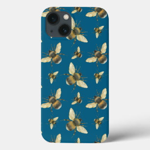 Bee Pattern iPhone / iPad-hoesje 13 Hoesje