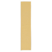 Bee Pattern Tablecloth Korte Tafelloper (Voorkant)
