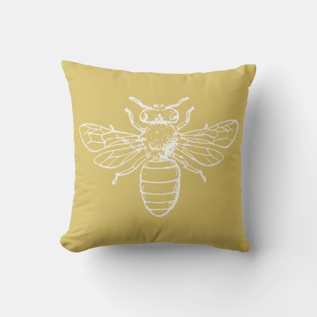 Bee Pillow Kussen (Voorkant)