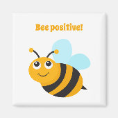 Bee-positief Magnet Magneet (Voorkant)