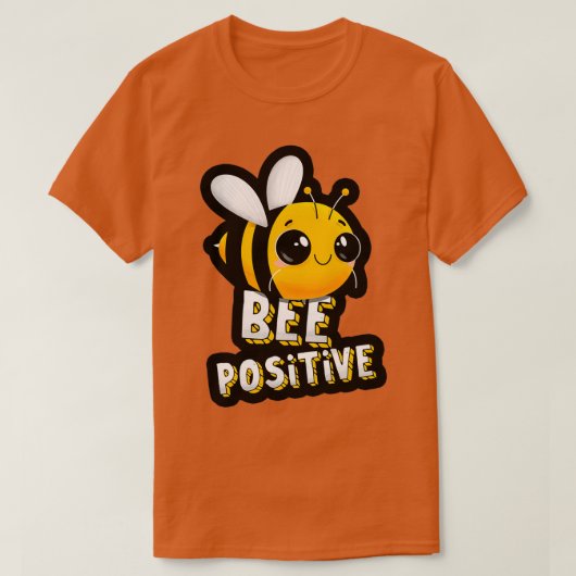 BEE POSITIEF T-SHIRT (Design voorkant)