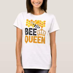 Bee Queen Honeycomb Crown T-shirt